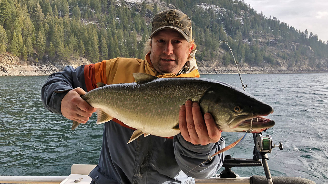 Chillbilly Sport Fishing Charters - Graham Cloutier Bull Trout